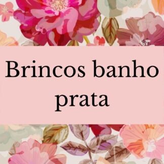 Brincos Banho Prata