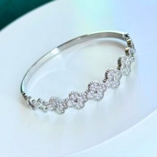 Bracelete Cravejado Ródio