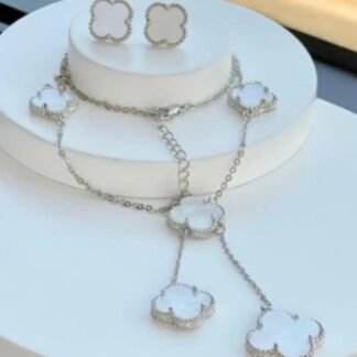 Conjunto trevo Madri Pérola