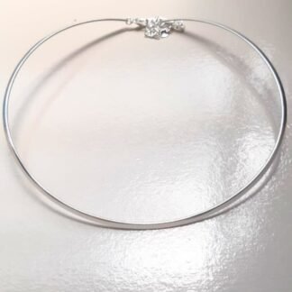 Choker Aro Fino Prata