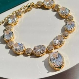 Pulseira Ouro Cristal