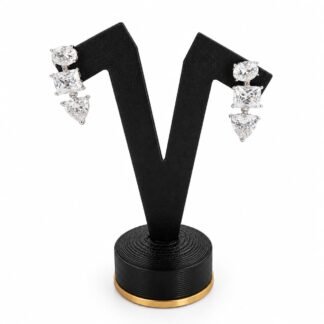 Brinco Earcuff Cristal Ródio
